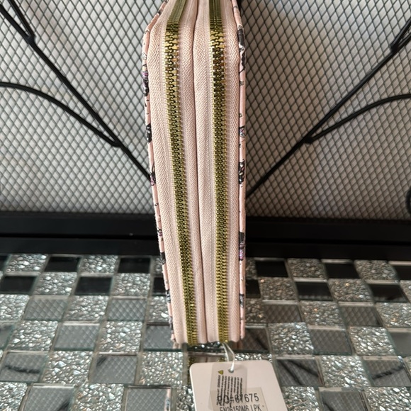 Blush Kiss Butterfly Wallet with Gold Hardware - Picture 7 of 7